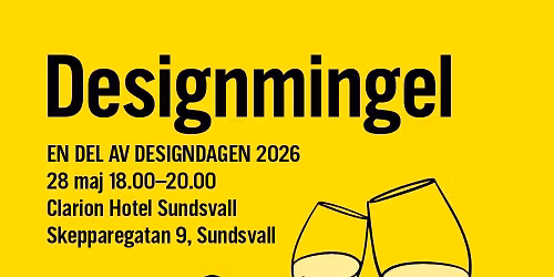 Designmingel i Sundsvall \u2013 en del av Designdagen 2026!