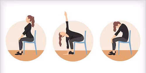 Chair Yoga at the CR Downtown Library