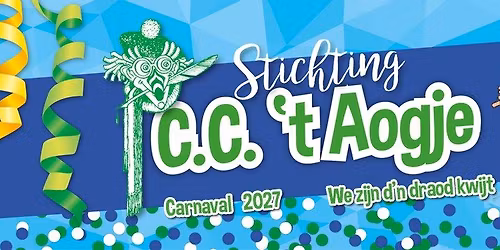 Carnaval 2027 in 't Aogje