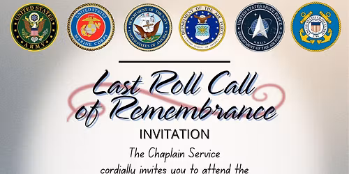 Last Roll Call of Remembrance