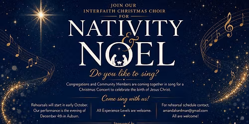 Christmas Community Interfaith Choir Practice
