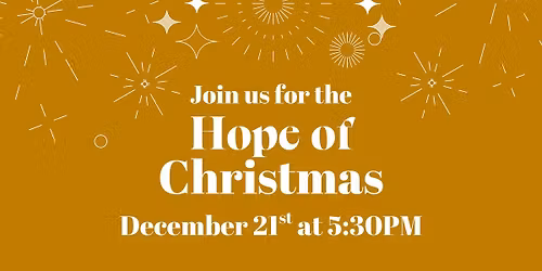 Hope Friends Church Christmas Service
