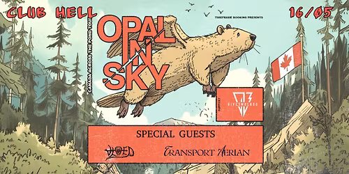 Opal in Sky | Give 'Em Blood | Vloed | Transport Aerian