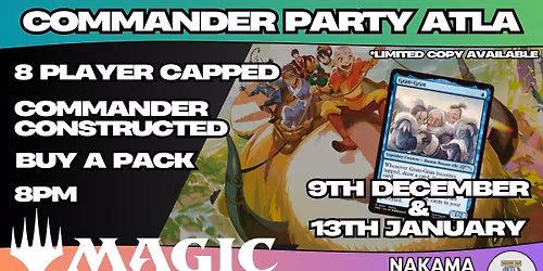 Nakama Shop Commander Party ATLA