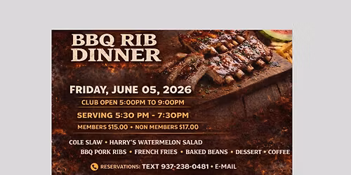 BBQ Rib Dinner