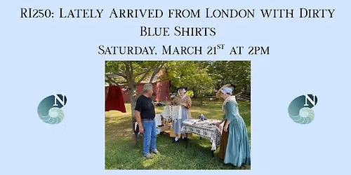 RI250: Lately Arrived from London with Dirty Blue Shirts