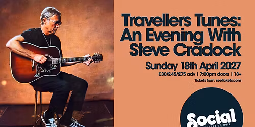 Travellers Tunes: An Evening With Steve Cradock | Social | Hull