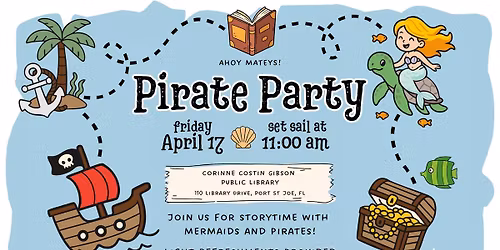 Pirate Party at the PSJ Library!