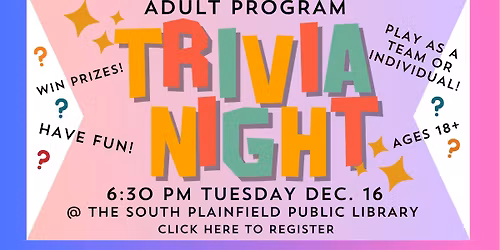 Adult Trivia Night