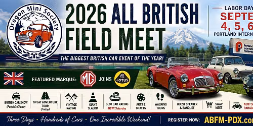 2026 ALL BRITISH FIELD MEET