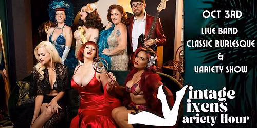 Vintage Vixens Variety Hour - October 3rd