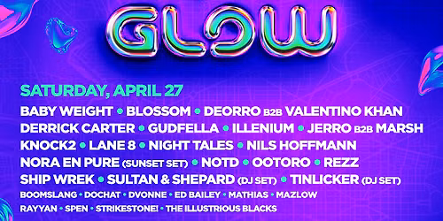 2027 Project Glow - 2 Day Pass at Festival Grounds at RFK Campus