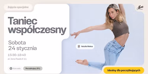 Taniec Wsp\u00f3\u0142czesny z Natali\u0105 Meks\u0105 dla pocz\u0105tkuj\u0105cych (P1)