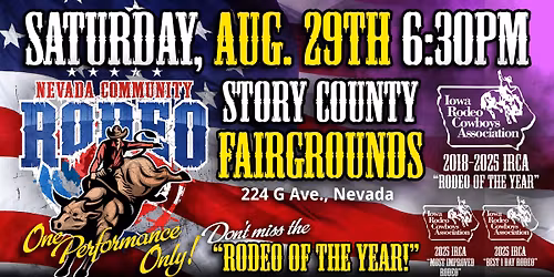 2026 Nevada Community Rodeo \ud83e\udd20