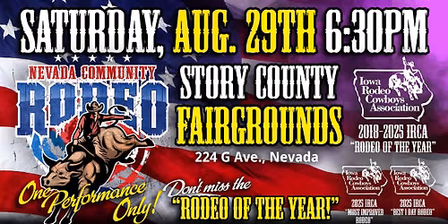 2026 Nevada Community Rodeo \ud83e\udd20