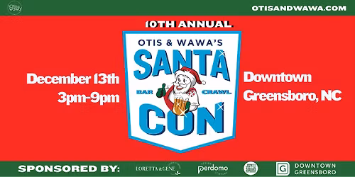 Otis & Wawa's 10th Annual SantaCon Bar Crawl