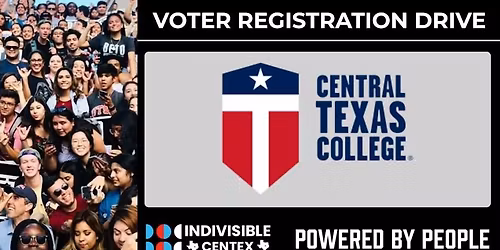 Voter Registration Drive (with PXP) @ CTC - Killeen