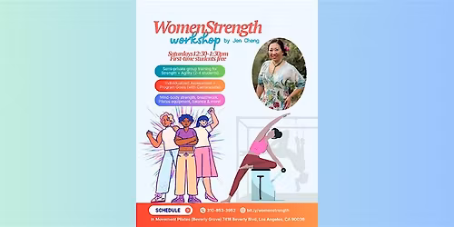 WomenStrength Workshop: Saturday Sampler Workouts