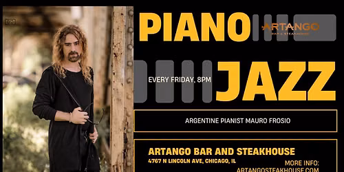 Piano Jazz with Argentine pianist Mauro Frosio
