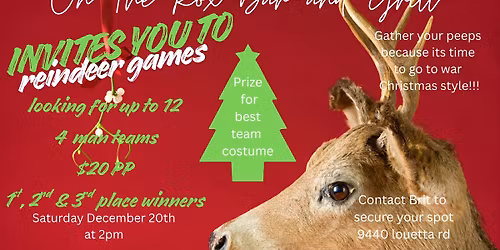 REINDEER GAMES