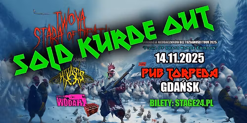 Twoyastara Of Death - DNBT TOUR 2025: PIZGA OF DEATH KURDE EDISHON + Miyasis + W\u00f6dar