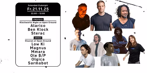 Extended Clubnight - Klockworks Night, Illusion