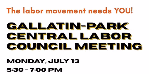 Gallatin-Park CLC Delegate Meeting