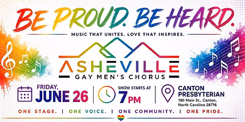 The Asheville Gay Men\u2019s Chorus