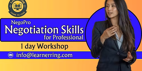 Negotiation Skills - Professional 1 Day Workshop | Lexington, KY