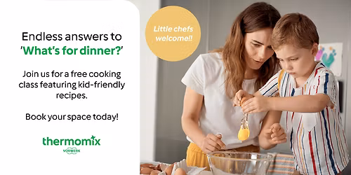 Childrens Cooking Workshop with Thermomix