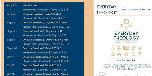 Beginning Bible Study- Everyday Theology