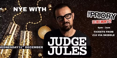 New Years Eve with Judge Jules 