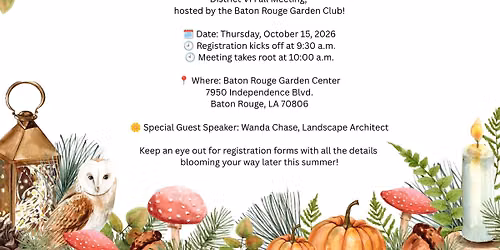 LGCF - District VI Fall Meeting