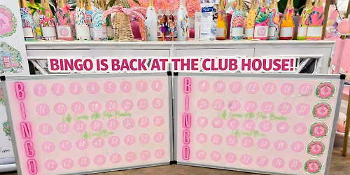 Bingo at the LLPB Clubhouse 