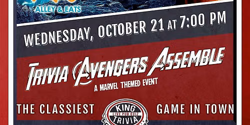Marvel Trivia Night at Lefty's Alley & Eats (Newark)
