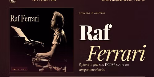 Raf Ferrari - WAITING FOR EDO, PIANO SOLO