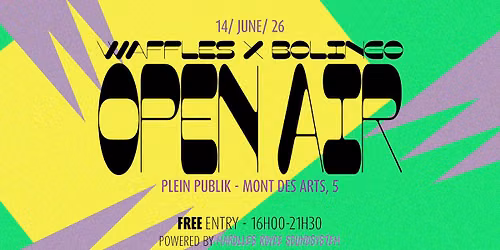 Waffles X Bolingo - FREE Open Air