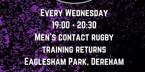 Men\u2019s Contact Rugby Training