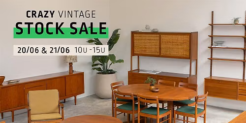 VINTAGE DESIGN STOCK SALE @ DASNICE