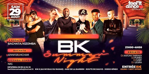 BK Summer Night - 100% BACHATA // 100% KIZOMBA 