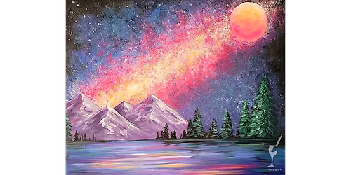 Galactic Reflections in the Nightscape - Paint and Sip in Denver | Classpop!\u2122