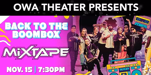 Back to the Boombox at OWA Theater