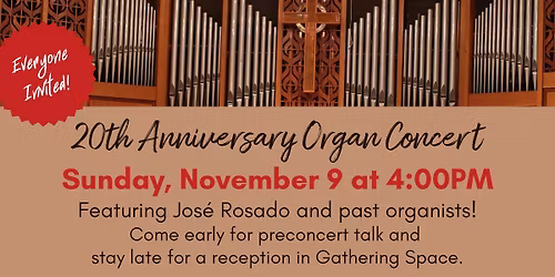 20th Anniversary Organ Concert