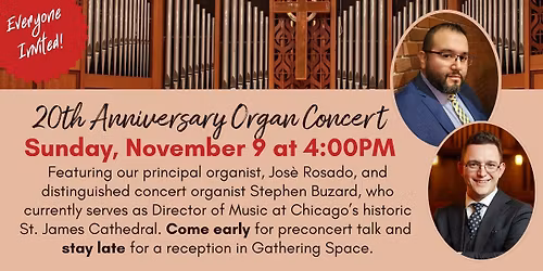 20th Anniversary Organ Concert