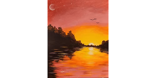 Rose Gold Dawn - Paint and Sip in Houston | Classpop!\u2122