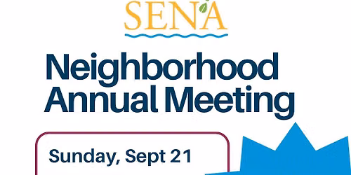 SENA Neighborhood Annual Meeting & Holiday Decor Swap