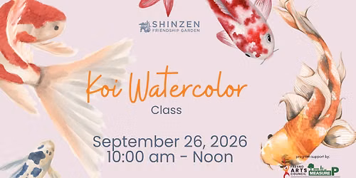 Watercolor Class - Koi