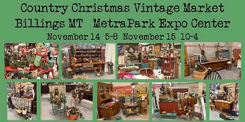 Rescued & Reclaimed Billings MT Country Christmas Vintage & Handmade Market