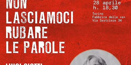 Non lasciamoci rubare le parole