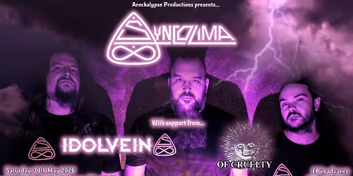 Syncolima \/\/ Idolvein \/\/ Of Cruelty plus Afterparty @ Legends Sports Bar & Lounge, Mansfield